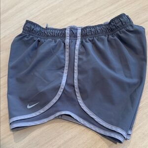 Nike Dri-FIT Gray Running Shorts Built-In Liner Size Small